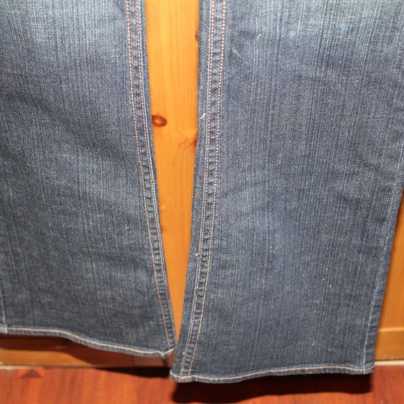 Refuge Ultra Low Rise Skinny  Boot Cut Denim Long Inseam Size 13 NWT - Picture 6 of 15